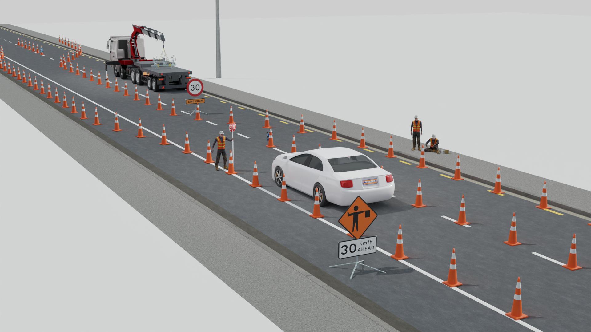 11 - Roadworks